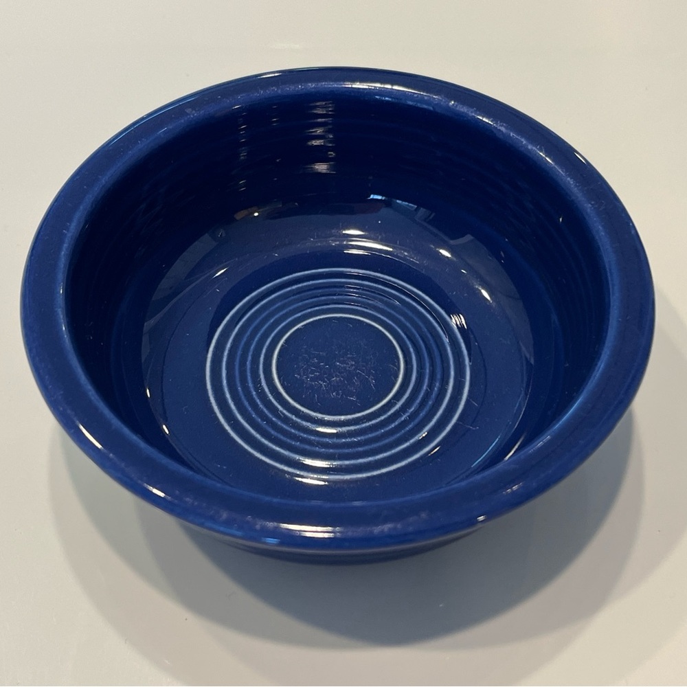 Vintage fiesta Cobalt Blue Fruit Bowl 4 3/4”